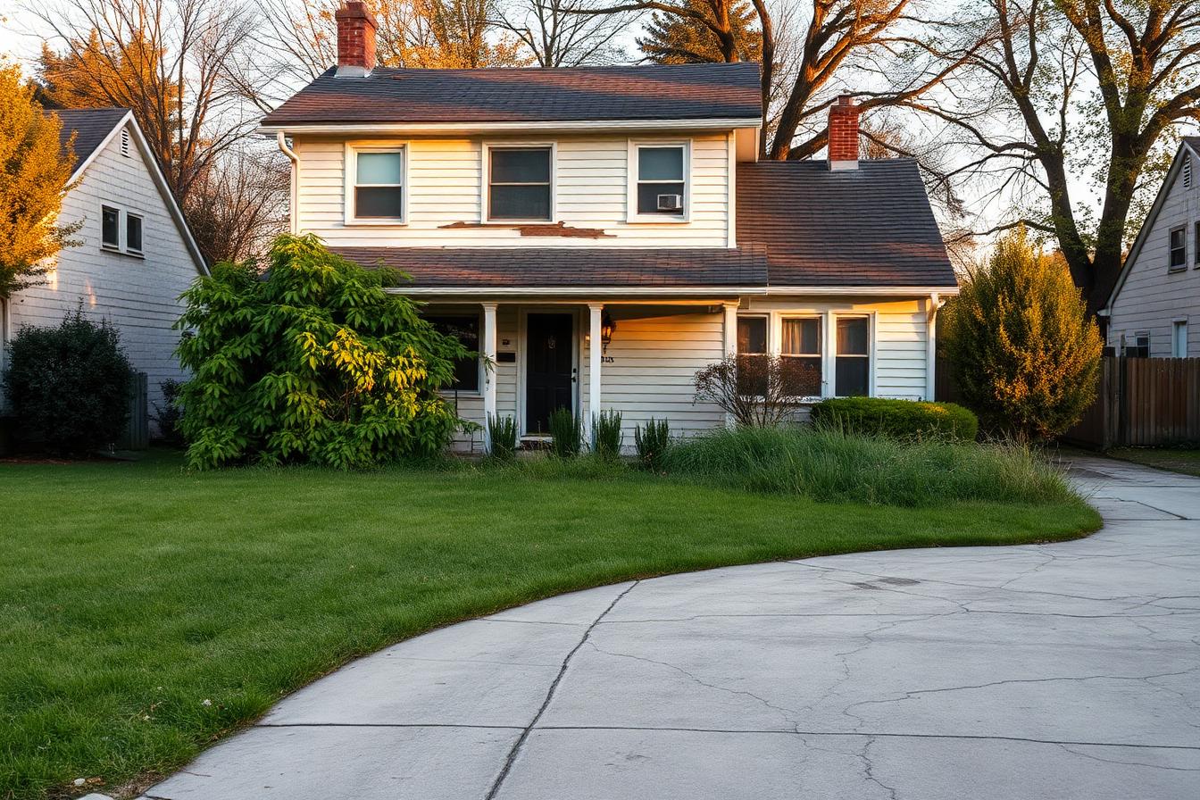 House in need of repair sold as-is for cash